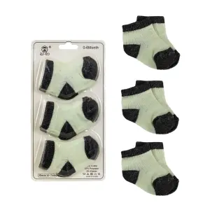 Kit 3 pares de meias Bebê - 4900