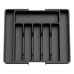 Organizador Porta Talher Bandeja Extensível Ajustável