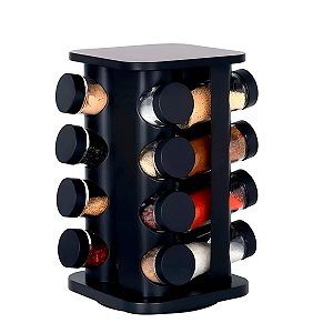 Porta Temperos Giratório 16 Potes Cozinha Organização