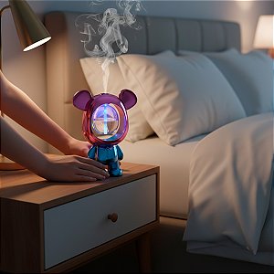 Purificador Umidificador Formato Ursinho Decoração