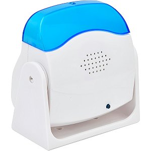 Sensor de Presença Alarme Sonoro Sem Fio Proteção