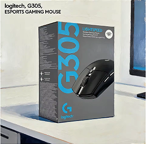 Mouse Gamer Sem Fio Logitech G305 70g Ultra-Leve 16000DPI RGB