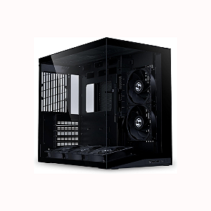 Gabinete Gamer Lian Li O11 Dynamic Mini V2 Flow – Preto (Inclui 5 Fans)
