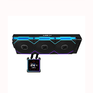 Water Cooler Lian Li Hydroshift LCD 360TL – Preto (360mm)