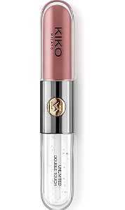 Unlimited Double Touch,KIKO MILANO, Batom e Gloss Cor: 131 Spiced Tea