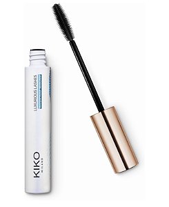 New Luxurious Lashes Waterproof Mascara, Kiko Milano, Rímel, Cor Preta