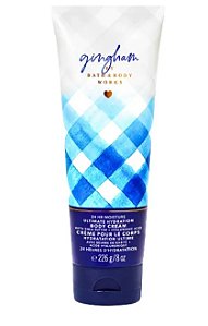 Gingham Hydration Body Cream - Bath E Body Works - 226ml -