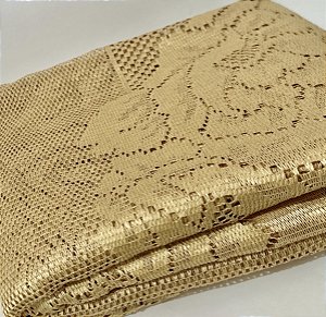 Toalha de Mesa de Renda 6 Lugares 1,50x2,30m 100% Poliéster – Cores Variadas