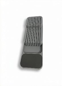 Suporte Organizador de Facas para Gaveta 9 Facas Antiderrapante