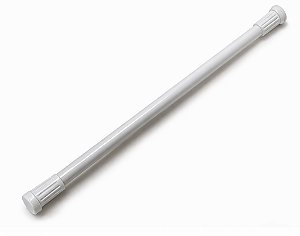 Haste para Cortina de Banheiro Ajustável 70cm a 1,20m Metal