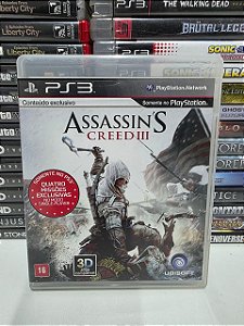 Assassin's Creed III - PS3 (BR/CIB)