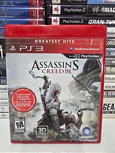 Assassin's Creed III GH - PS3 (USA/CIB)