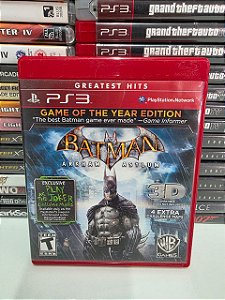 Batman Arkham Asylum GOTY Ed - PS3 (USA/CIB)