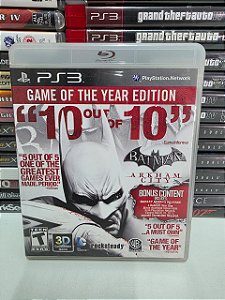 Batman Arkham City Game of The Year Ed - PS3 (USA/CIB)