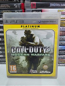 Call of Duty 4 Modern Warfare Platinum - PS3 (EUR/CIB)