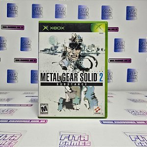 Metal Gear Solid 2 Substance - XBOX (USA/Sem manual)