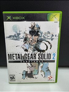 Metal Gear Solid 2 Substance - XBOX (Sem manual)