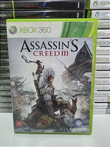 Assassin's Creed III - XBOX 360 (BR/Sem manual)