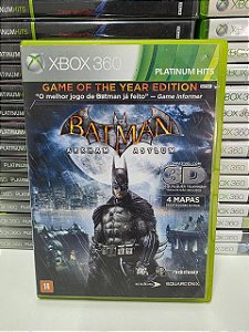 Batman Arkham Asylum GOTY PH - X360 (Com riscos)