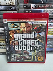 GTA IV Greatest Hits - PS3 (USA/Sem mapa)