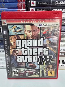 GTA IV Greatest Hits - PS3 (USA/Sem mapa e sem manual)