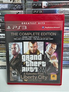 GTA IV Ep From Liberty City C Ed GH - PS3 (USA/CIB)