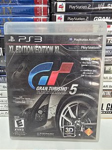 Gran Turismo 5 XL Ed - PS3 (Sem manual e capa reimpressa)