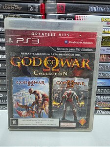God of War Collection GH - PS3 (BR/CIB com detalhe)