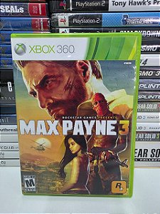 Max Payne 3 - XBOX 360 (USA/Detalhe nos discos)