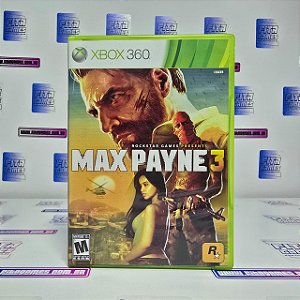 Max Payne 3 - XBOX 360 (USA/Detalhe nos discos)