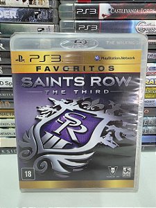 Saints Row The Third Favoritos - PS3 (BR/Novo)