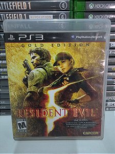Resident Evil 5 Gold Ed - PS3 (USA/CIB)