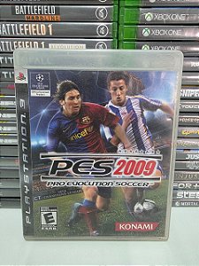 Pes 2009 - PS3 (USA/Capa quebrada)