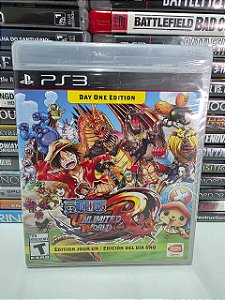 One Piece Unlimited World Red Ed - PS3 (USA/Novo)