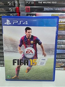 Fifa 15 - PS4 (BR/Trava da capa quebrada)