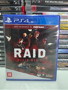 Raid World War II - PS4 (BR/Novo)