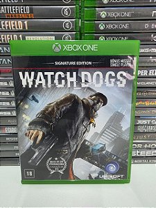 Watch Dogs Signature Ed - Xbox One (BR/CIB)