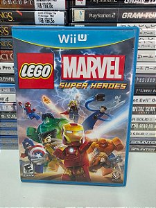 Lego Marvel Super Heroes - Wii U (USA/Sem manual)
