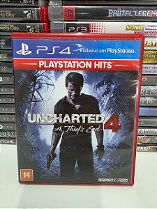 Uncharted 4 Playstation Hits - PS4 (BR/CIB)