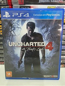 Uncharted 4 - PS4 (BR/CIB)