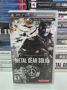 Metal Gear Solid Peace Walker - PSP (USA/CIB)