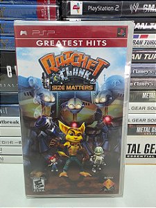 Ratchet e Clank Size Matters GH - PSP (USA/Novo)