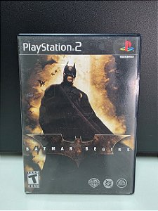 Batman Begins - PS2 (USA/Sem manual)