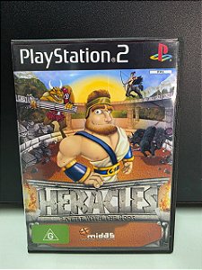 Heracles - PS2 (Capa reimpressa e sem manual)