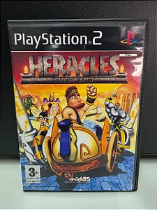 Heracles C Rac - PS2 (Capa reimpressa e sem manual)