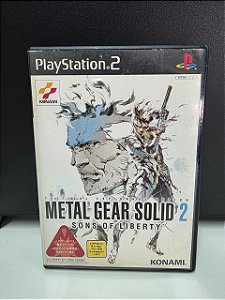 Metal Gear Solid 2 Sons of Liberty - PS2 (JP/CIB)
