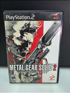 Metal Gear Solid 2 Sons of Liberty - PS2 (USA/CIB)