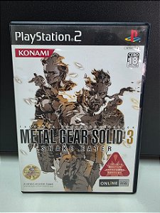 Metal Gear Solid 3 Snake Eater - PS2 (JP/CIB)