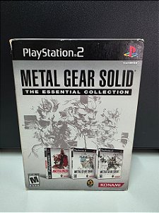 Metal Gear Solid The Essential Collection - PS2 (USA/CIB)