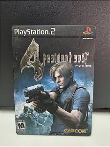 Resident Evil 4 Steel Book - PS2 (USA/CIB)